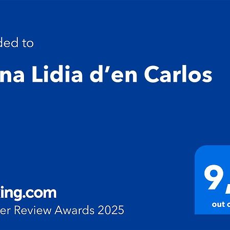 Ca Na Lidia D'En Carlos La Mola Εξωτερικό φωτογραφία